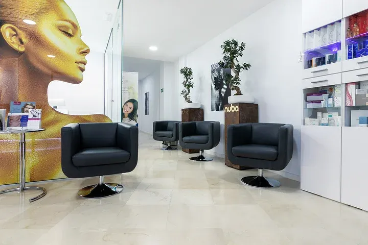 Sala de espera de la clínica