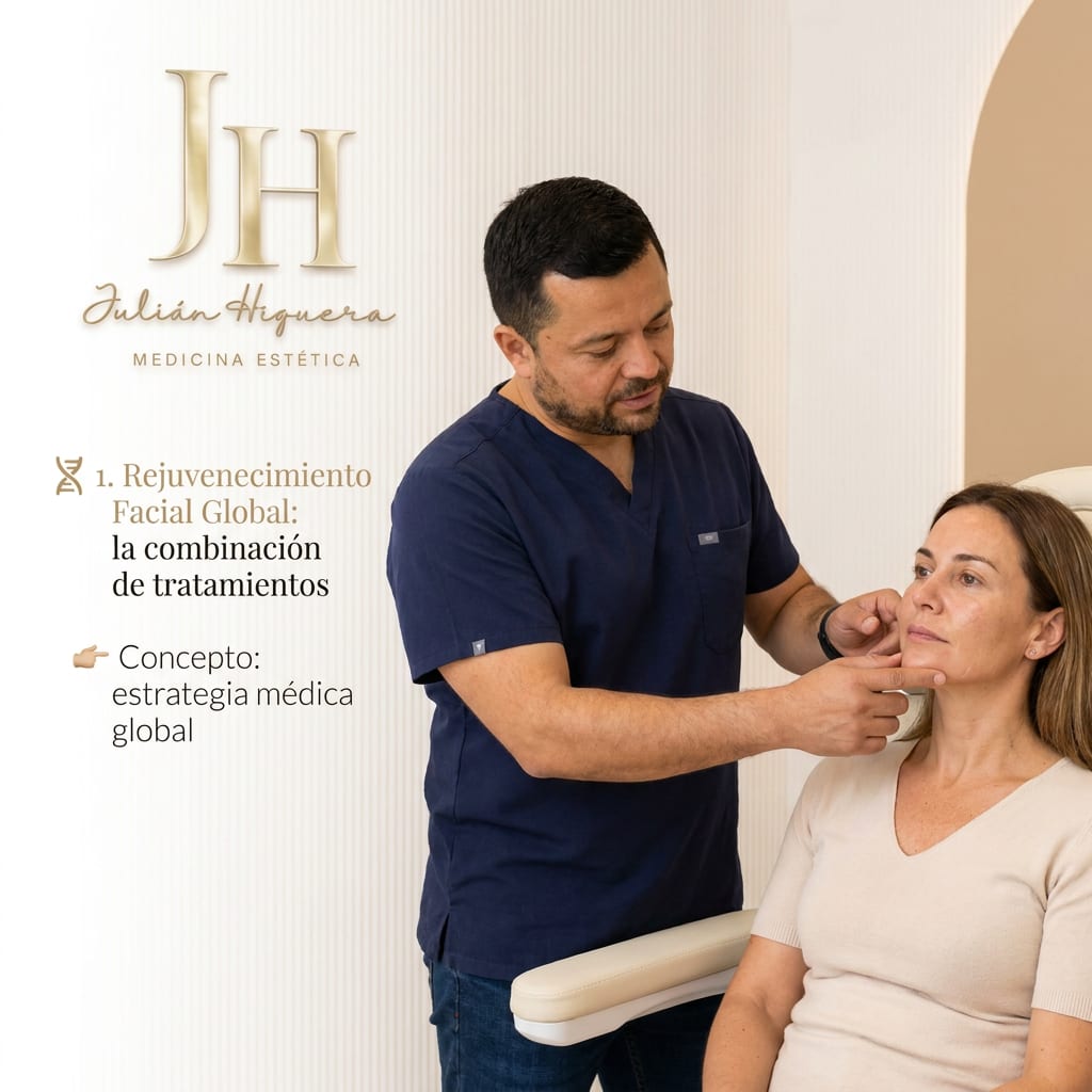 Rejuvenecimiento Facial Global: la combinación de tratamientos